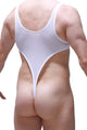 Bodythong Carbay Bee White