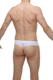 Thong Hole Cockring Bee White