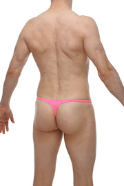 Thong Plellis Neon Pink