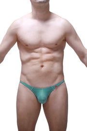 Thong Plellis Turquoise Green